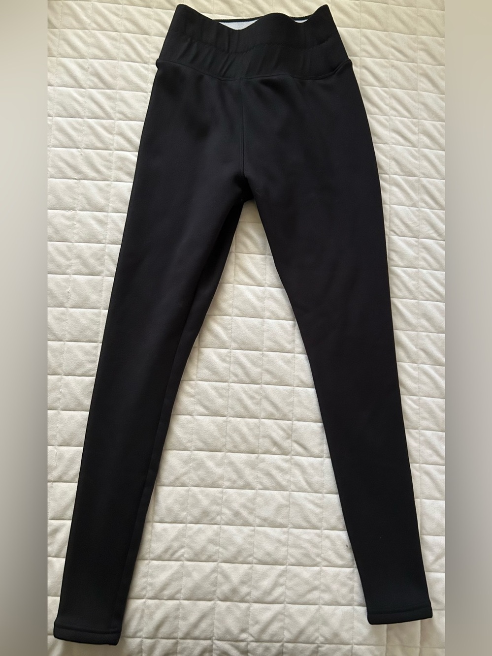 90 degrees by Reflex Fleece lined black leggings. Size small